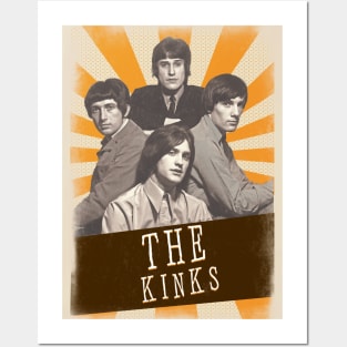 Vintage Aesthetic The Kinks 1980s Posters and Art